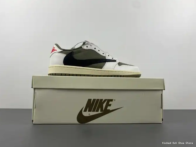 Kick Theory AIR DM7866-200 OLIVE OG JORDAN SCOTT MEDIUM TRAVIS 1 X LOW 0501